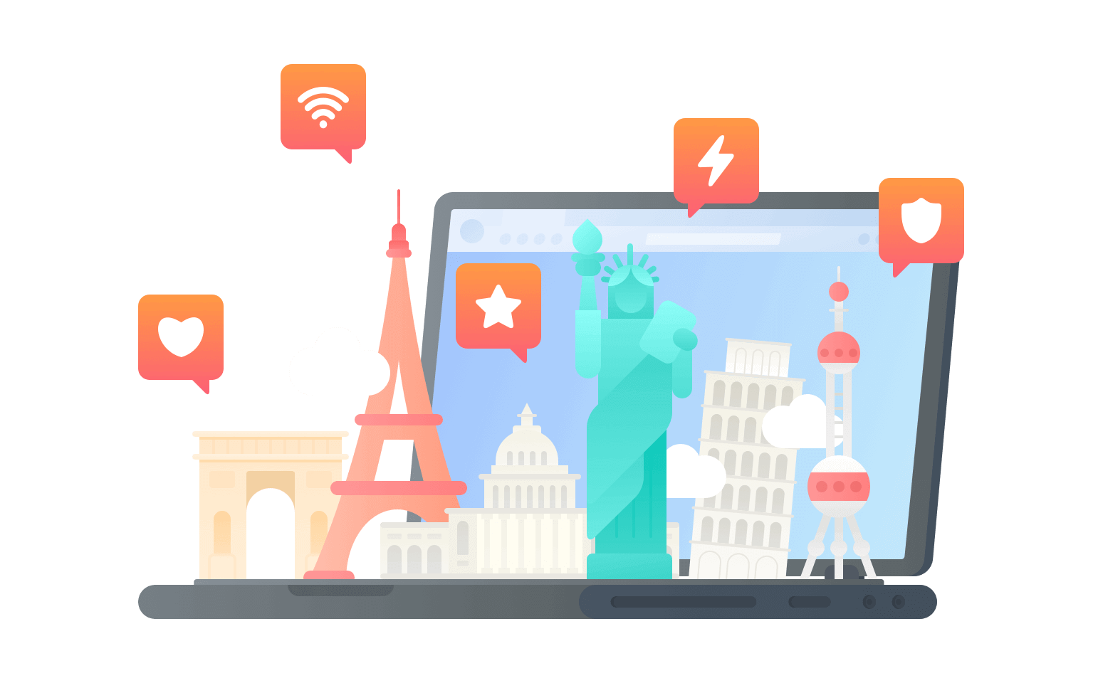 在瓜德罗普通过VPN看国内电视 - 海龟VPN